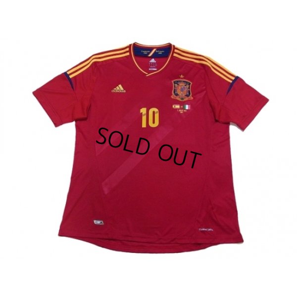 Photo1: Spain 2012 Home Shirt #10 Fabregas w/tags