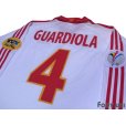 Photo4: Spain Euro 2000 3rd Long Sleeve Shirt #4 Guardiola UEFA Euro 2000 Patch + Fair Play Patch w/tags (4)