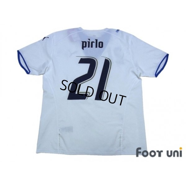 Photo2: Italy 2006 Away Shirt #21 Pirlo