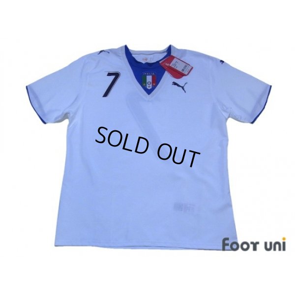 Photo1: Italy 2006 Away Shirt #7 Del Piero