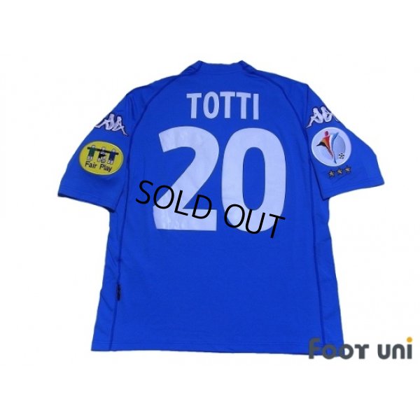 Photo2: Italy Euro 2000 Home Shirt #20 Totti
