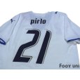 Photo4: Italy 2006 Away Shirt #21 Pirlo (4)