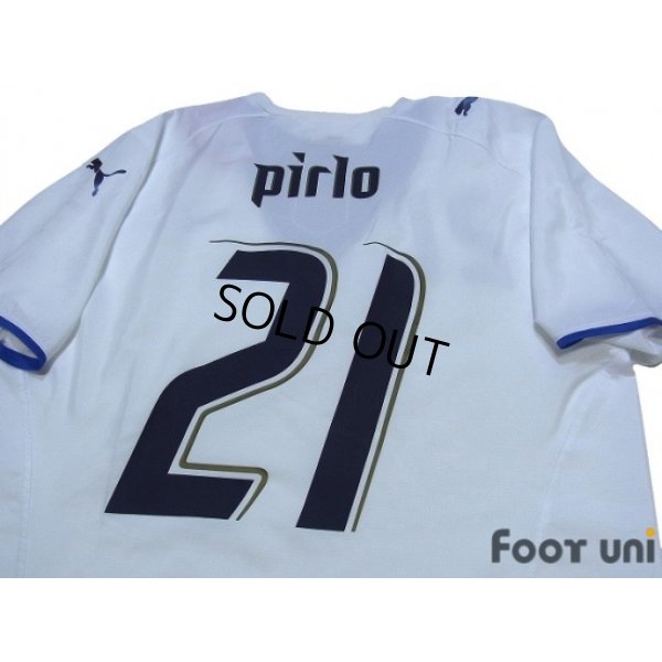 Photo4: Italy 2006 Away Shirt #21 Pirlo