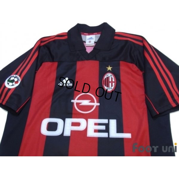 Photo3: AC Milan 2000-2002 Home Shirt #7 Shevchenko Lega Calcio Patch/Badge