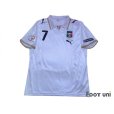 Photo1: Italy Euro 2008 Away Shirt #7 Del Piero (1)