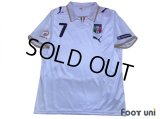 Italy Euro 2008 Away Shirt #7 Del Piero