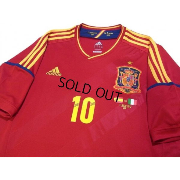 Photo3: Spain 2012 Home Shirt #10 Fabregas w/tags