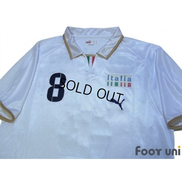 Photo3: Italy 2008 Beijing Olympic Away Shirt #8 Marchisio 