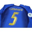 Photo4: Italy 2006 Home Long Sleeve Shirt #5 Cannavaro w/2006 Germany FIFA World Cup Patch (4)