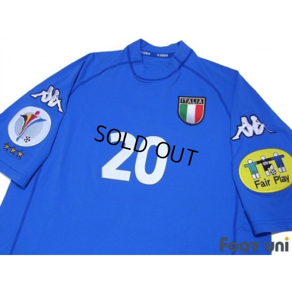 Photo3: Italy Euro 2000 Home Shirt #20 Totti