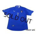 Italy 2003 Home Shirt #7 Del Piero