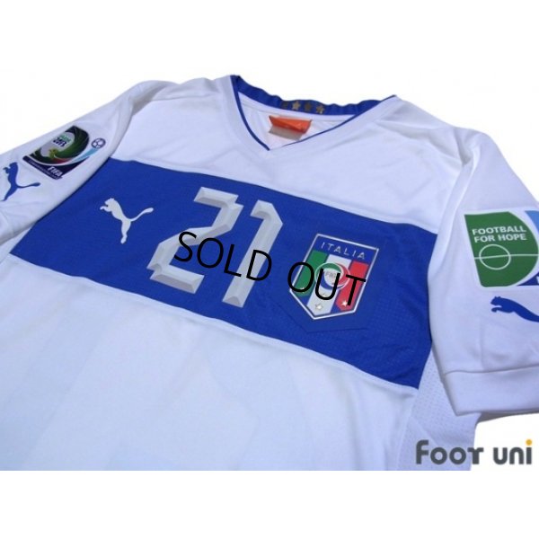 Photo3: Italy 2013 Away Shirt #21 Pirlo