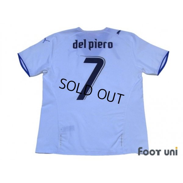 Photo2: Italy 2006 Away Shirt #7 Del Piero