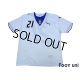 Italy 2006 Away Shirt #21 Pirlo