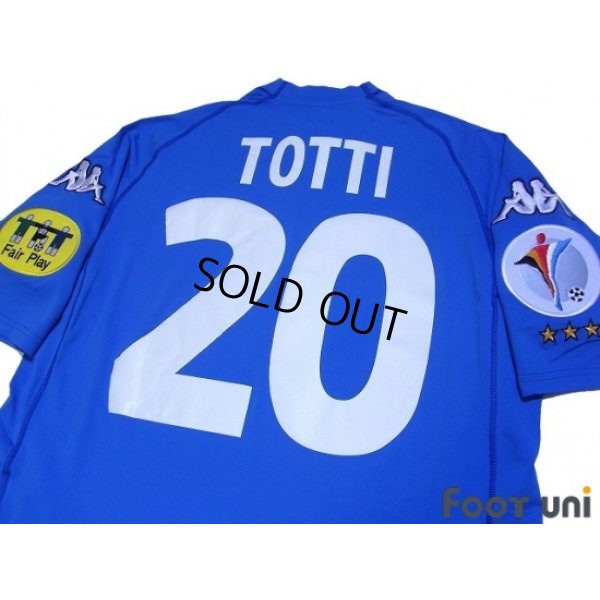 Photo4: Italy Euro 2000 Home Shirt #20 Totti