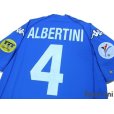 Photo4: Italy Euro 2000 Home Shirt #4 Albertini UEFA Fair Play Patch (4)