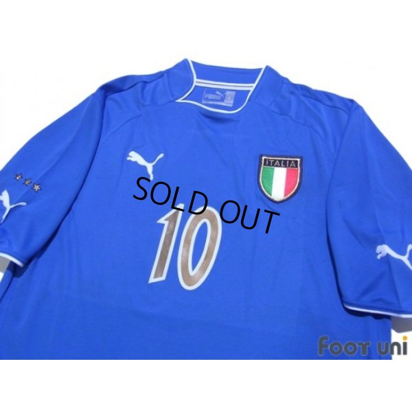 Photo3: Italy 2003 Home Shirt #10 Totti