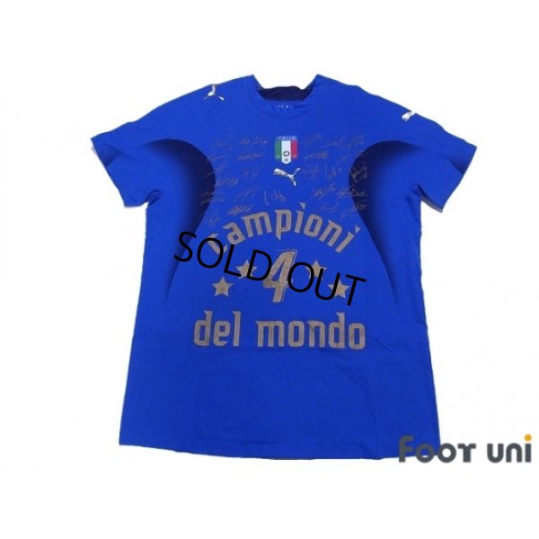 Photo1: Italy 2006 Home Victory Authentic Shirt