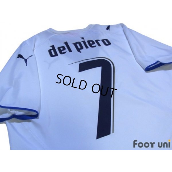 Photo4: Italy 2006 Away Shirt #7 Del Piero