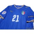 Photo3: Italy 2008 Home Shirt #21 Pirlo (3)