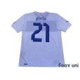Photo2: Italy 2012 Away Shirt #21 Pirlo (2)