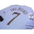 Photo4: Italy 2004 Away Shirt #7 Del Piero (4)