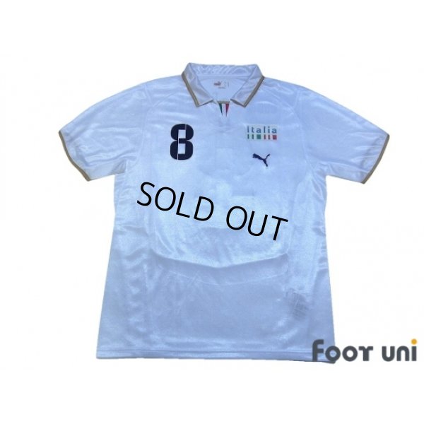 Photo1: Italy 2008 Beijing Olympic Away Shirt #8 Marchisio 