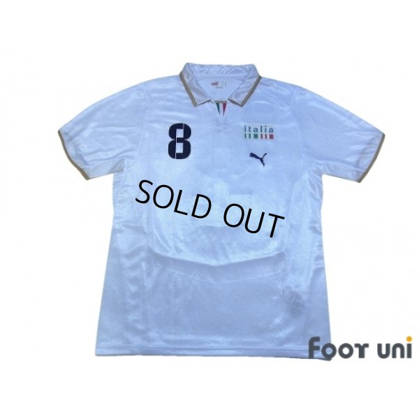 Photo1: Italy 2008 Beijing Olympic Away Shirt #8 Marchisio 