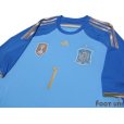 Photo3: Spain 2014 GK Shirt #1 Casillas w/tags (3)