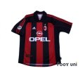 Photo1: AC Milan 2000-2002 Home Shirt #7 Shevchenko Lega Calcio Patch/Badge (1)