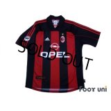 AC Milan 2000-2002 Home Shirt #7 Shevchenko Lega Calcio Patch/Badge