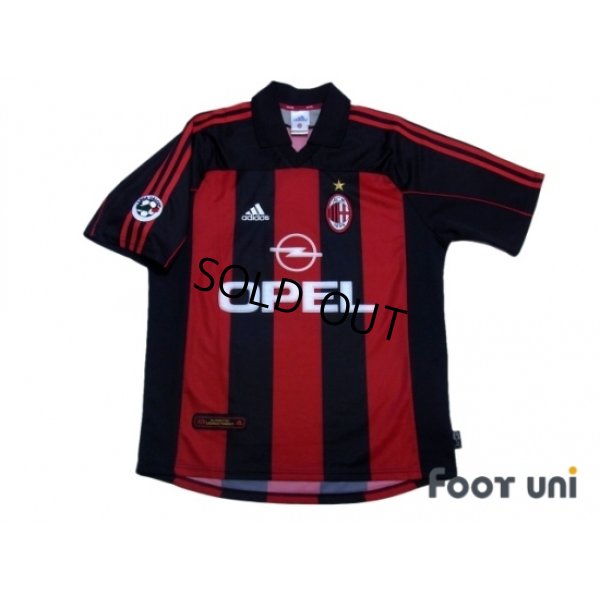 Photo1: AC Milan 2000-2002 Home Shirt #7 Shevchenko Lega Calcio Patch/Badge