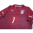 Photo3: Italy 2014 Shirt GK #1 Buffon (3)