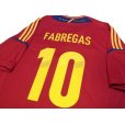 Photo4: Spain 2012 Home Shirt #10 Fabregas w/tags (4)