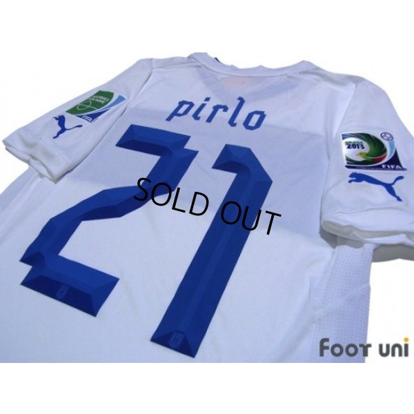 Photo4: Italy 2013 Away Shirt #21 Pirlo