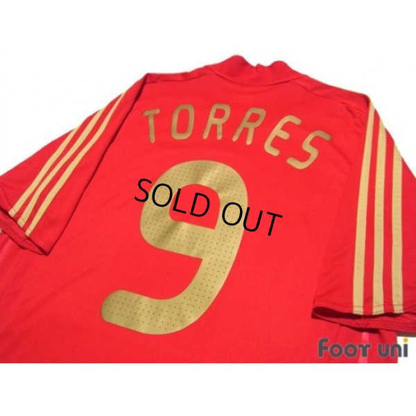 Photo4: Spain Euro 2008 Home Shirt #9 Torres w/tags