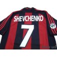 Photo4: AC Milan 2000-2002 Home Shirt #7 Shevchenko Lega Calcio Patch/Badge (4)