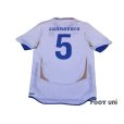 Photo2: Italy 2010 Away Shirt #5 Cannavaro (2)