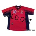 Spain 1998 Home Shirt #10 Raul