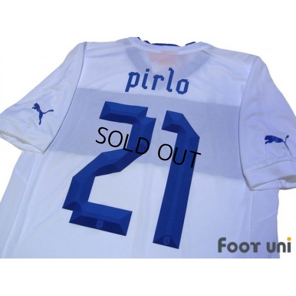 Photo4: Italy 2012 Away Shirt #21 Pirlo