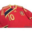 Photo3: Spain 2009 Home Shirt #10 Fabregas (3)