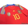 Photo3: Spain 2011 Shirt Home #10  Fabregas FIFA World Champions 2010 Patch (3)