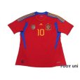 Photo1: Spain 2011 Shirt Home #10  Fabregas FIFA World Champions 2010 Patch (1)