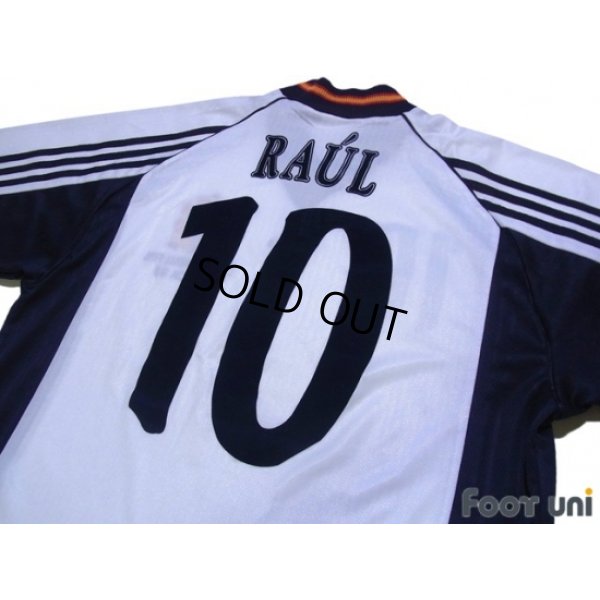 Photo4: Spain 1998 3rd Shirt #10 Raul