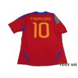 Photo2: Spain 2011 Shirt Home #10  Fabregas FIFA World Champions 2010 Patch (2)