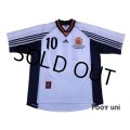 Spain 1998 3rd Shirt #10 Raul