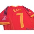 Photo3: Spain 2002 Home Shirt #7 Raul (3)