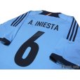 Photo3: Spain Euro 2012 Away Shirt #6 A.Iniesta (3)