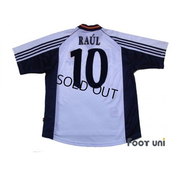 Photo2: Spain 1998 3rd Shirt #10 Raul