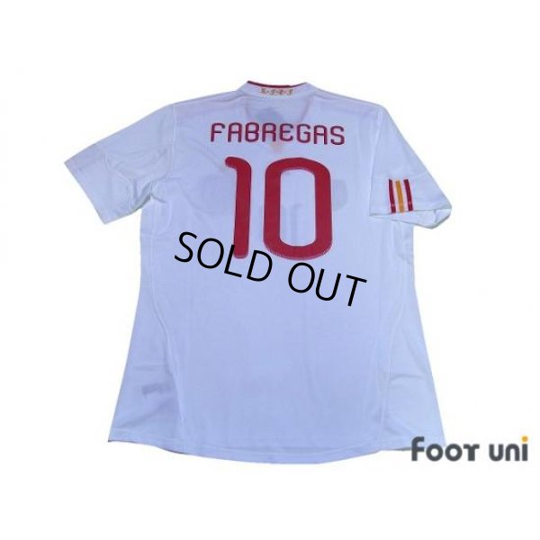 Photo2: Spain 2011 Away #10 Fabregas FIFA World Champions 2010 Patch w/tags